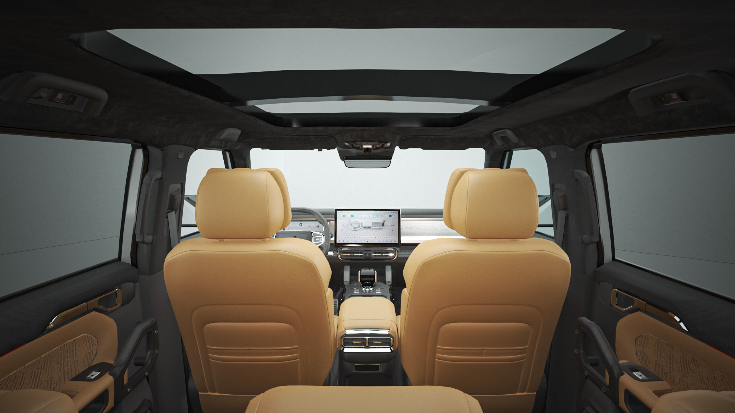 2025 Chery Jetour T2 With Interior 3D model_14