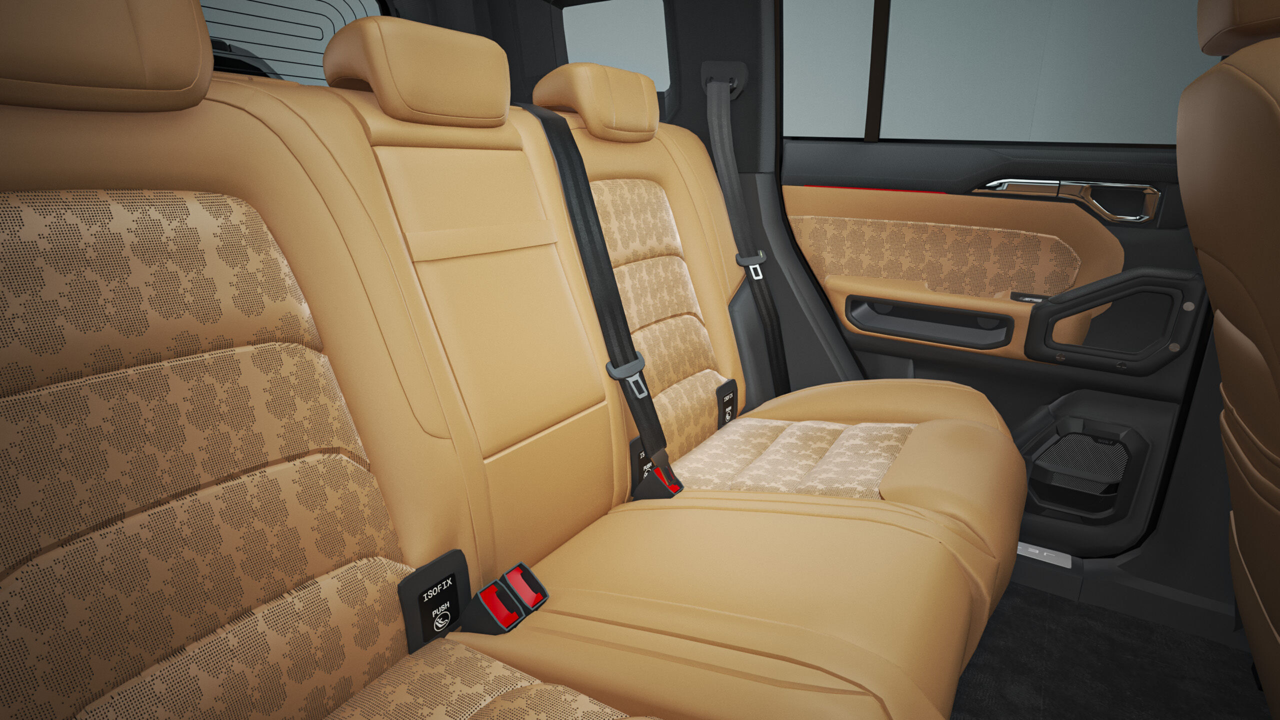 2025 Chery Jetour T2 With Interior 3D model_13