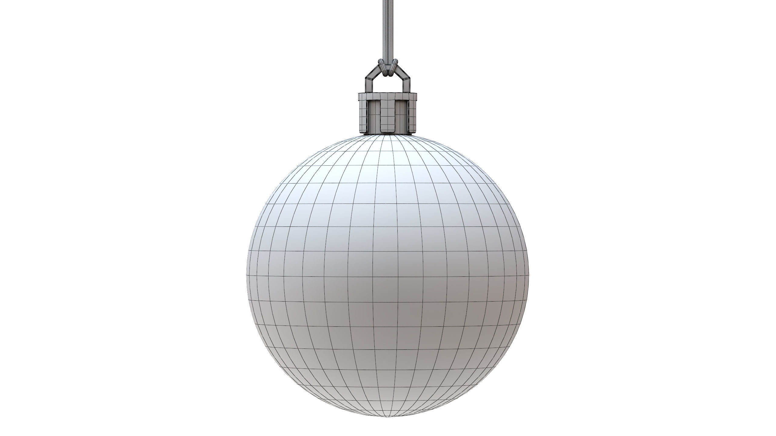 Christmas Ball Collection 03 Low-poly 3D model_9