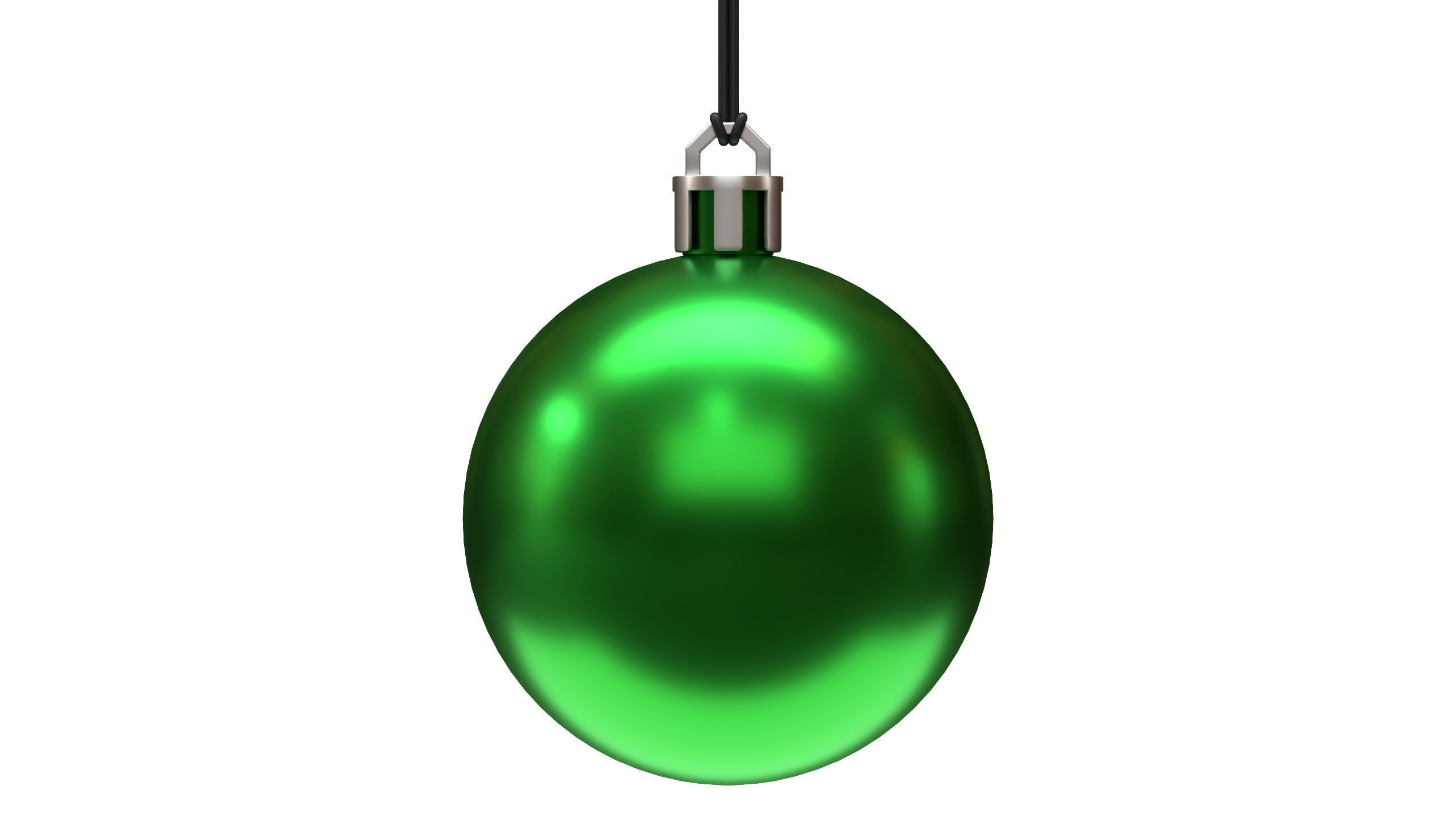 Christmas Ball Collection 03 Low-poly 3D model_5
