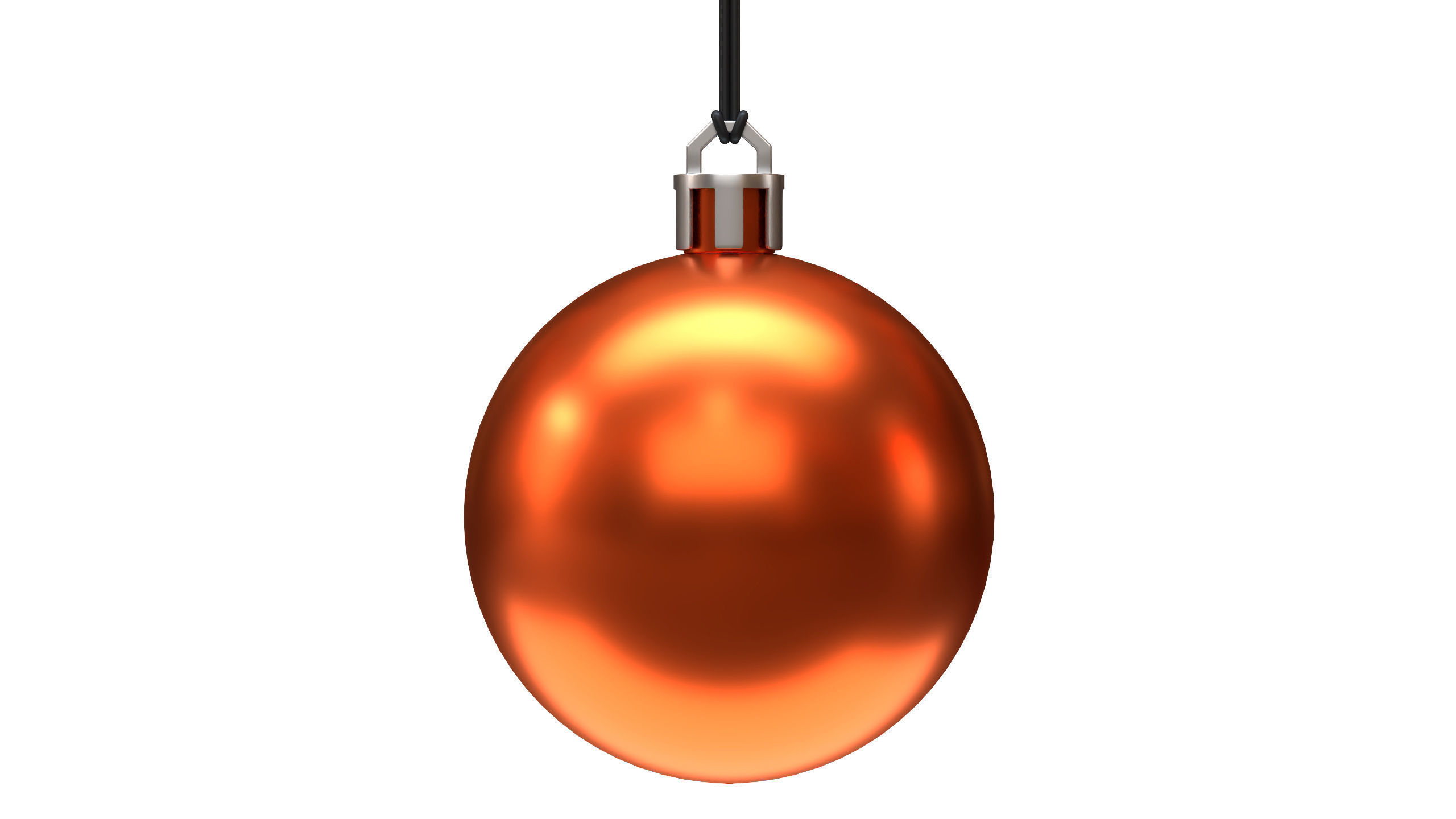 Christmas Ball Collection 03 Low-poly 3D model_3