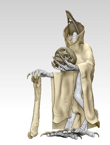 Pico The Evil Raven 3D model_5