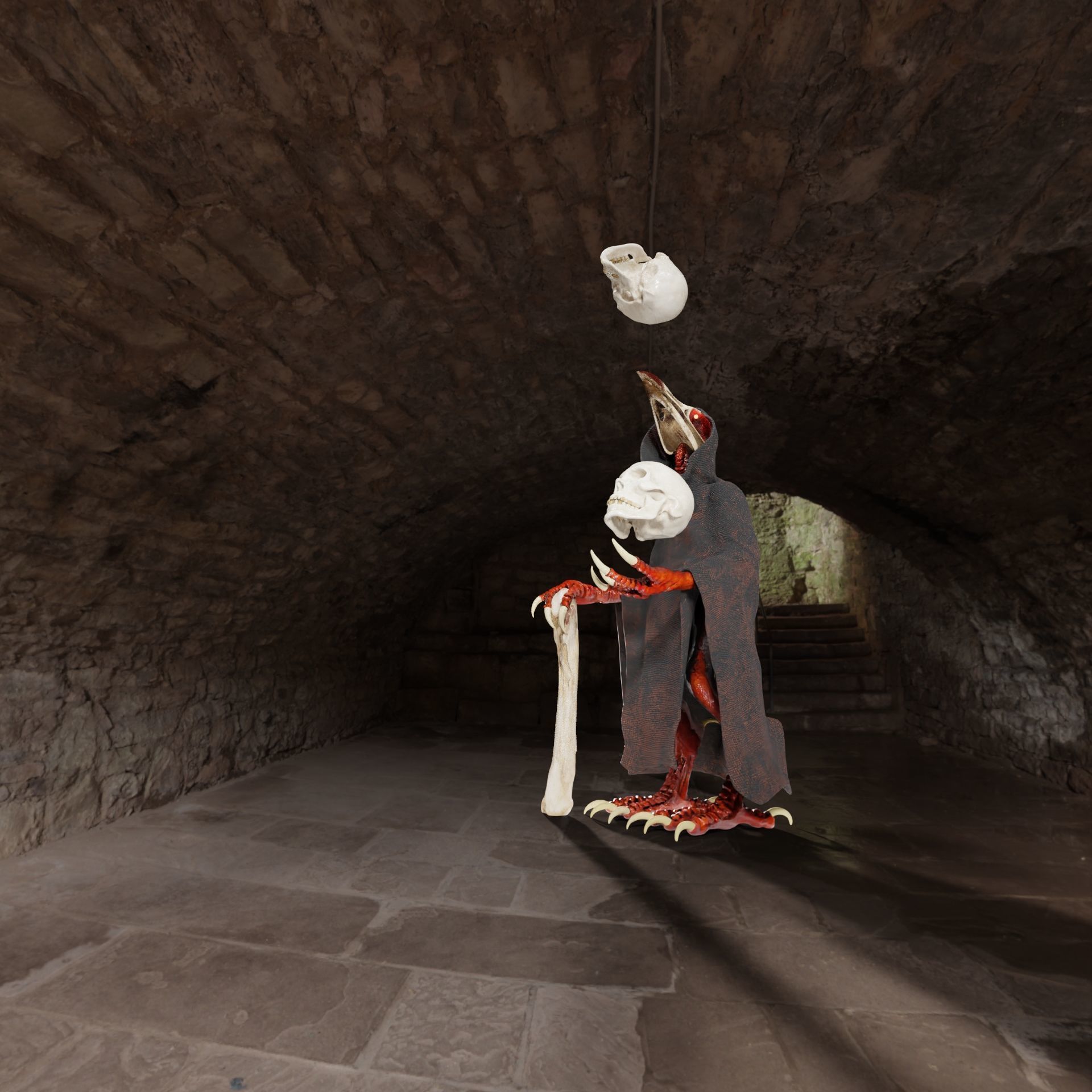 Pico The Evil Raven 3D model_1