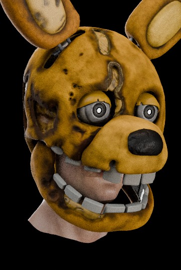 accurate yellow rabbit movie model almost 1 to 1 3D print model_5