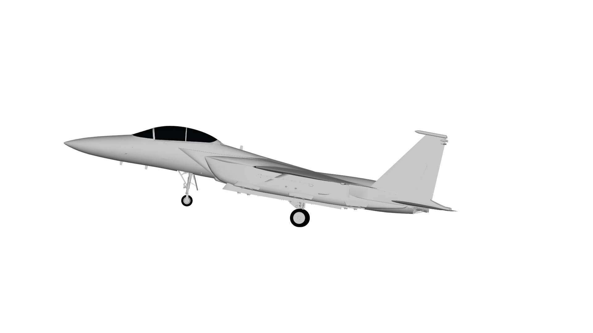 McDonnell Douglas F-15E Strike Eagle 3D model_2