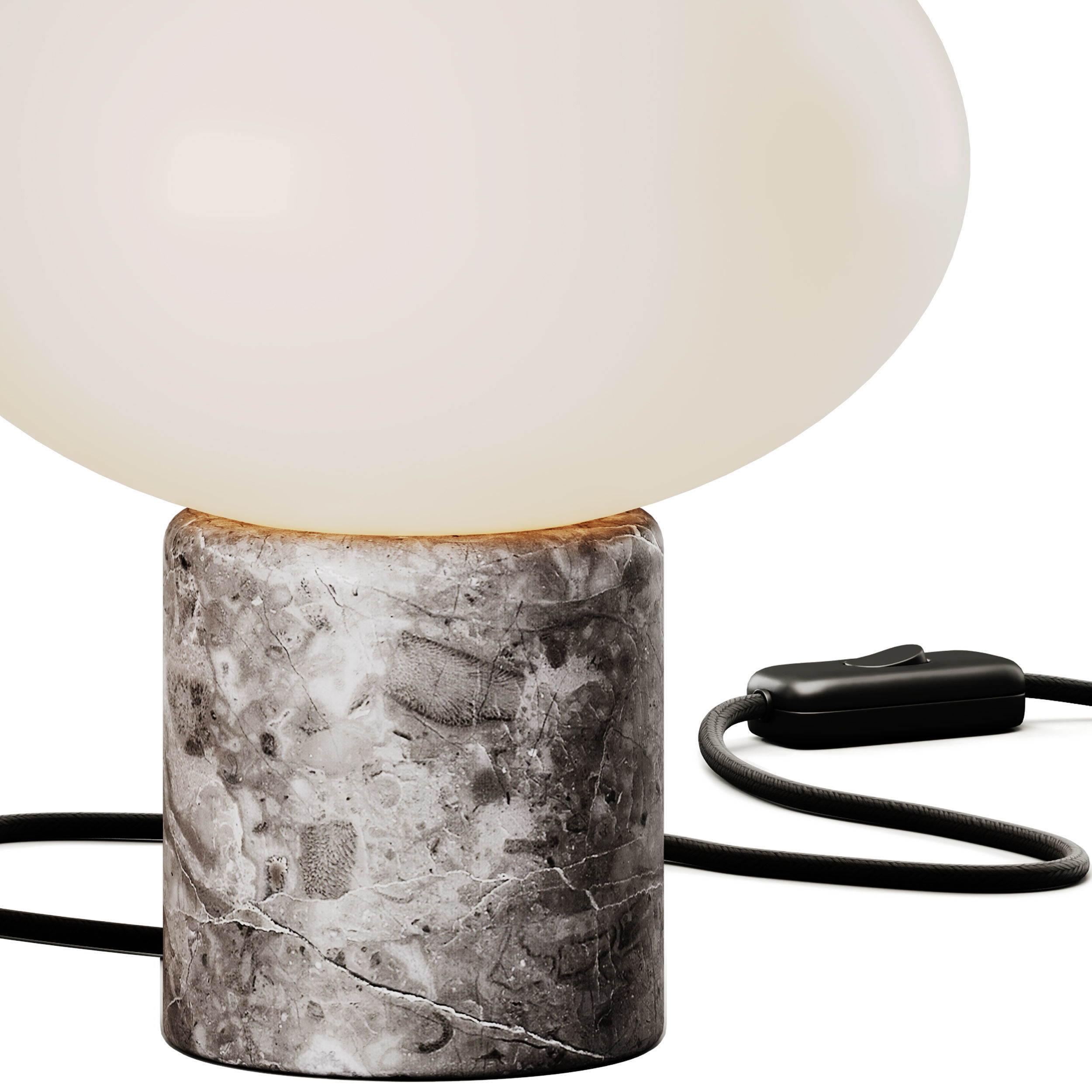 Robin Remi Lantern Marble Table Lamp 3D model_3