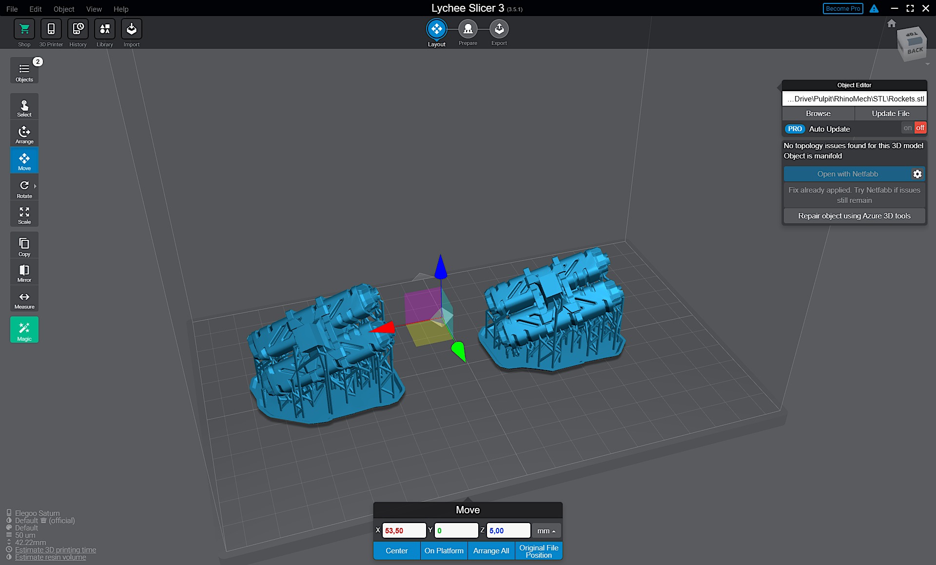 Rhino - Mech 3D print model_19