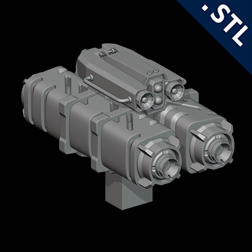 Rhino - Mech 3D print model_12