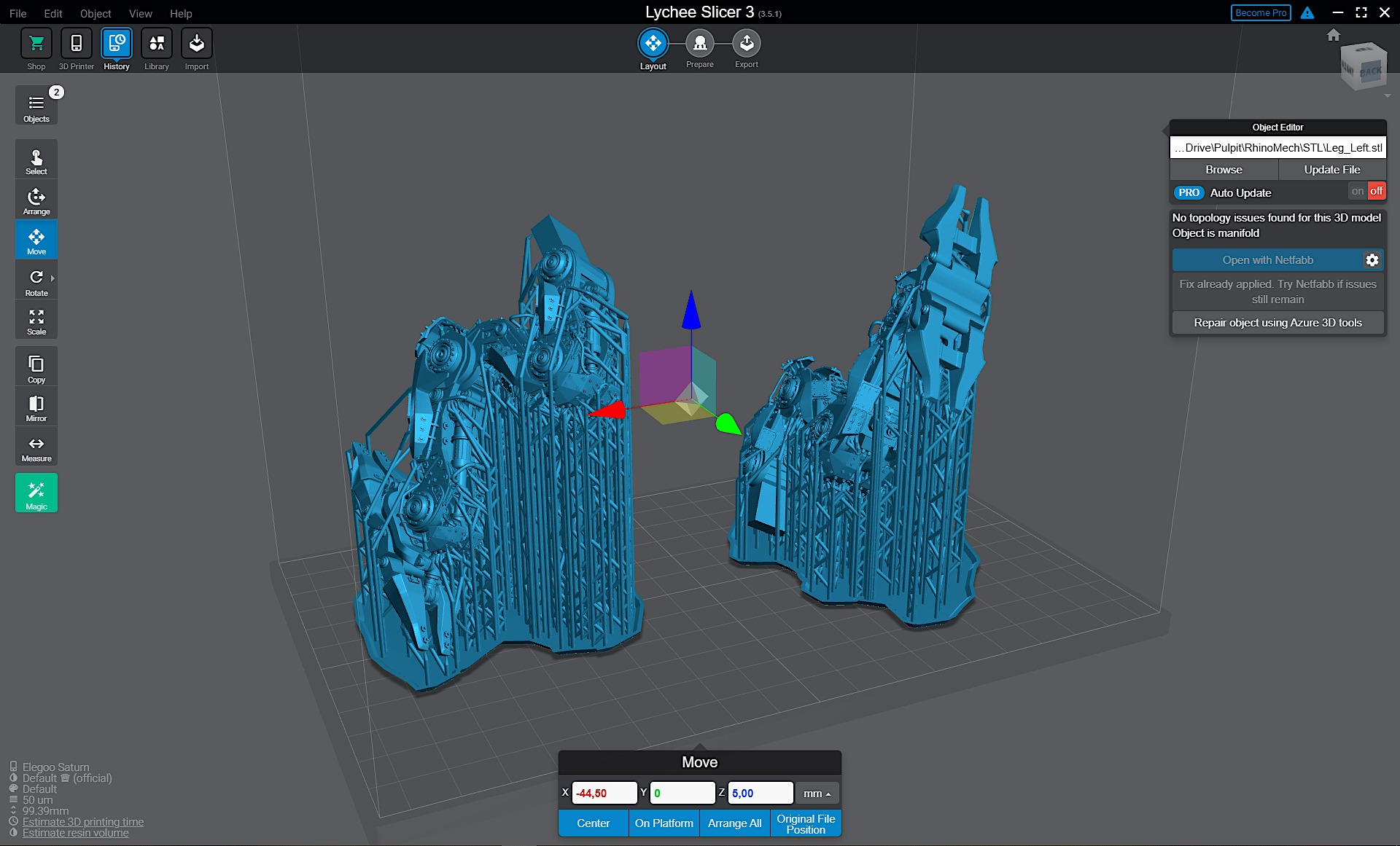 Rhino - Mech 3D print model_18