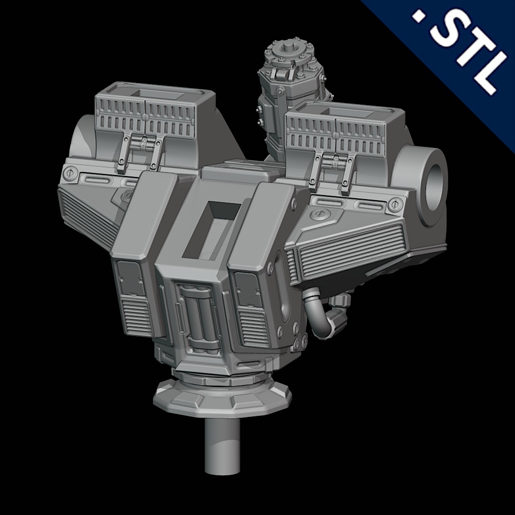 Rhino - Mech 3D print model_7