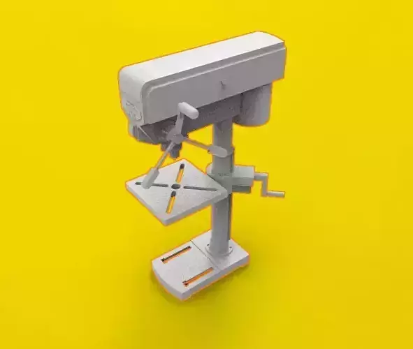 drilling press 3D print model