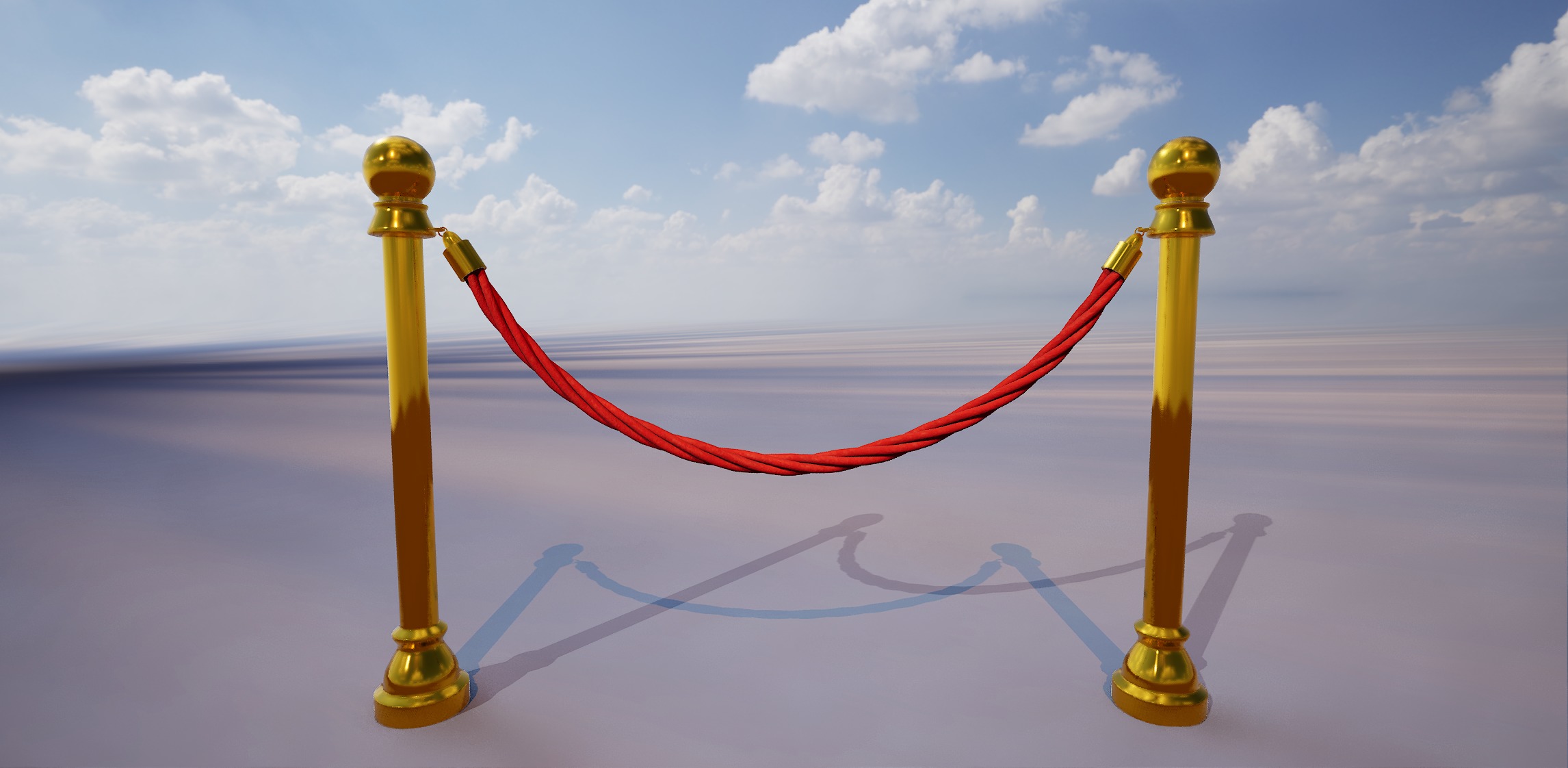 Museum Pole 3D model_1