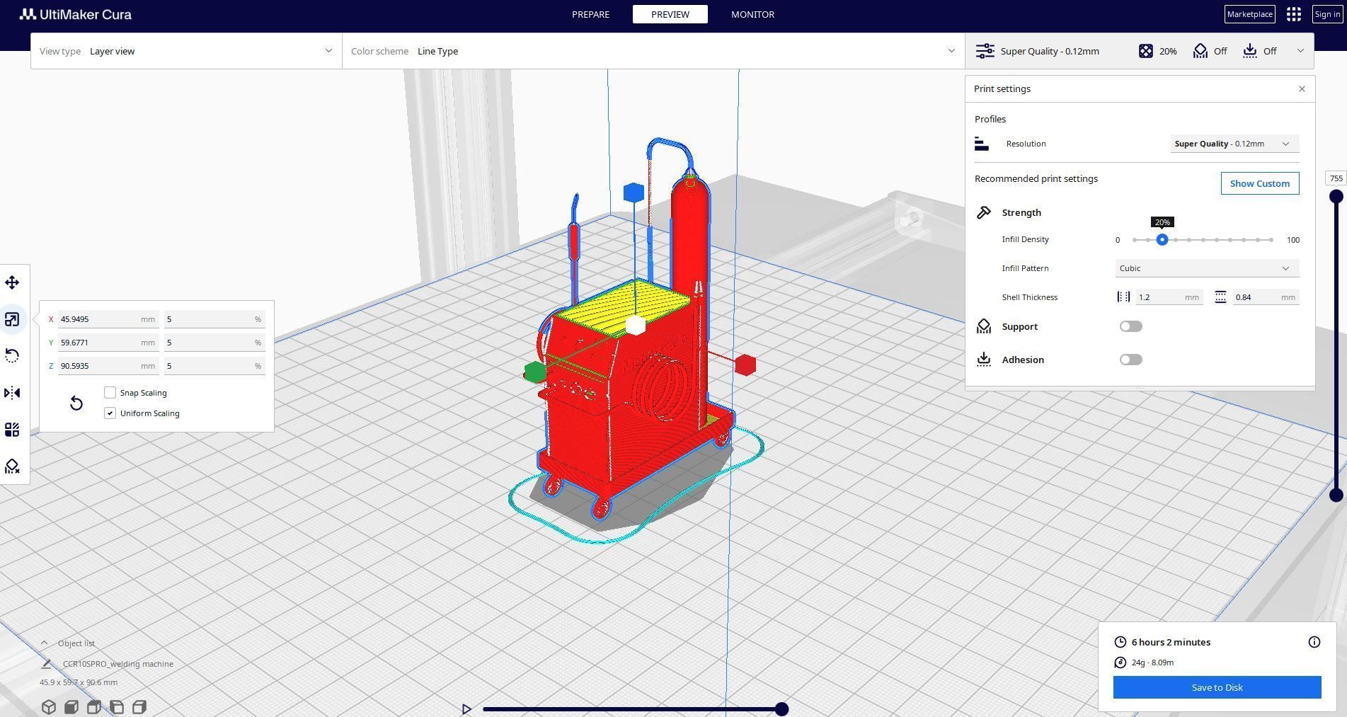 welding machine 3D print model_1