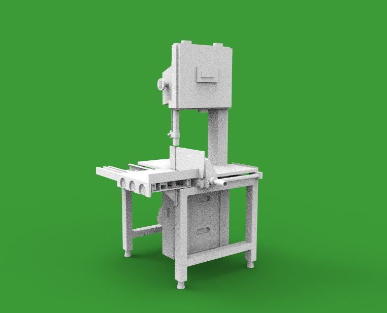 bad saw machine 3D print model_2