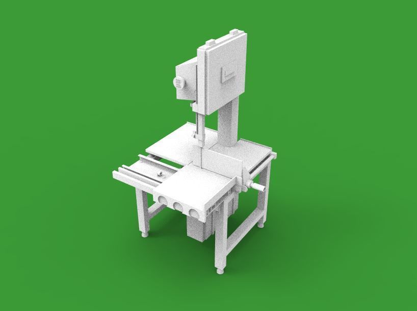 bad saw machine 3D print model_6