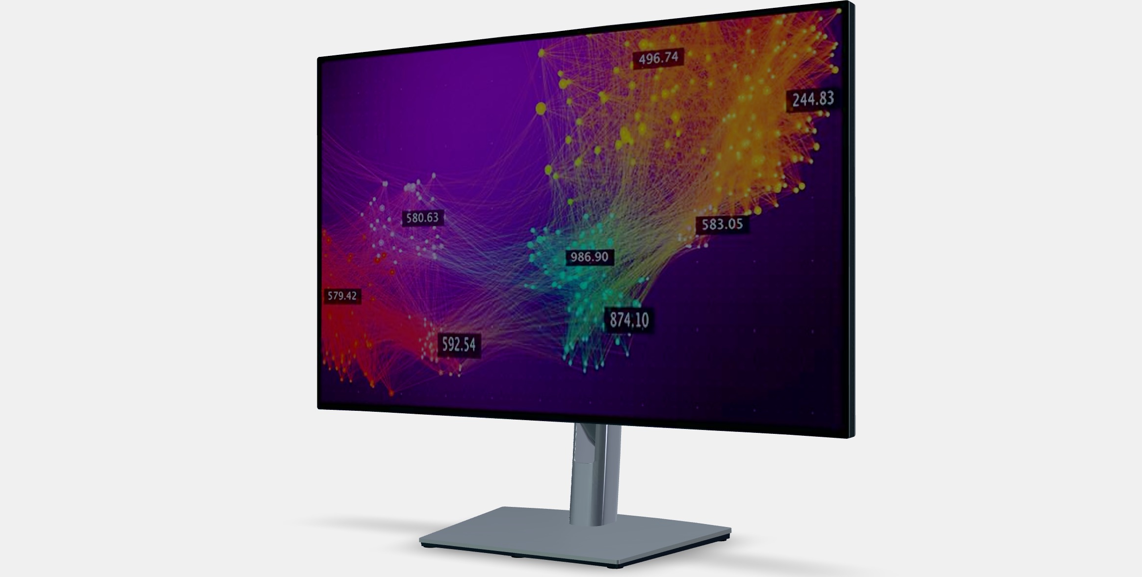 30 Dell U3023E UltraSharp Low-poly 3D model_13