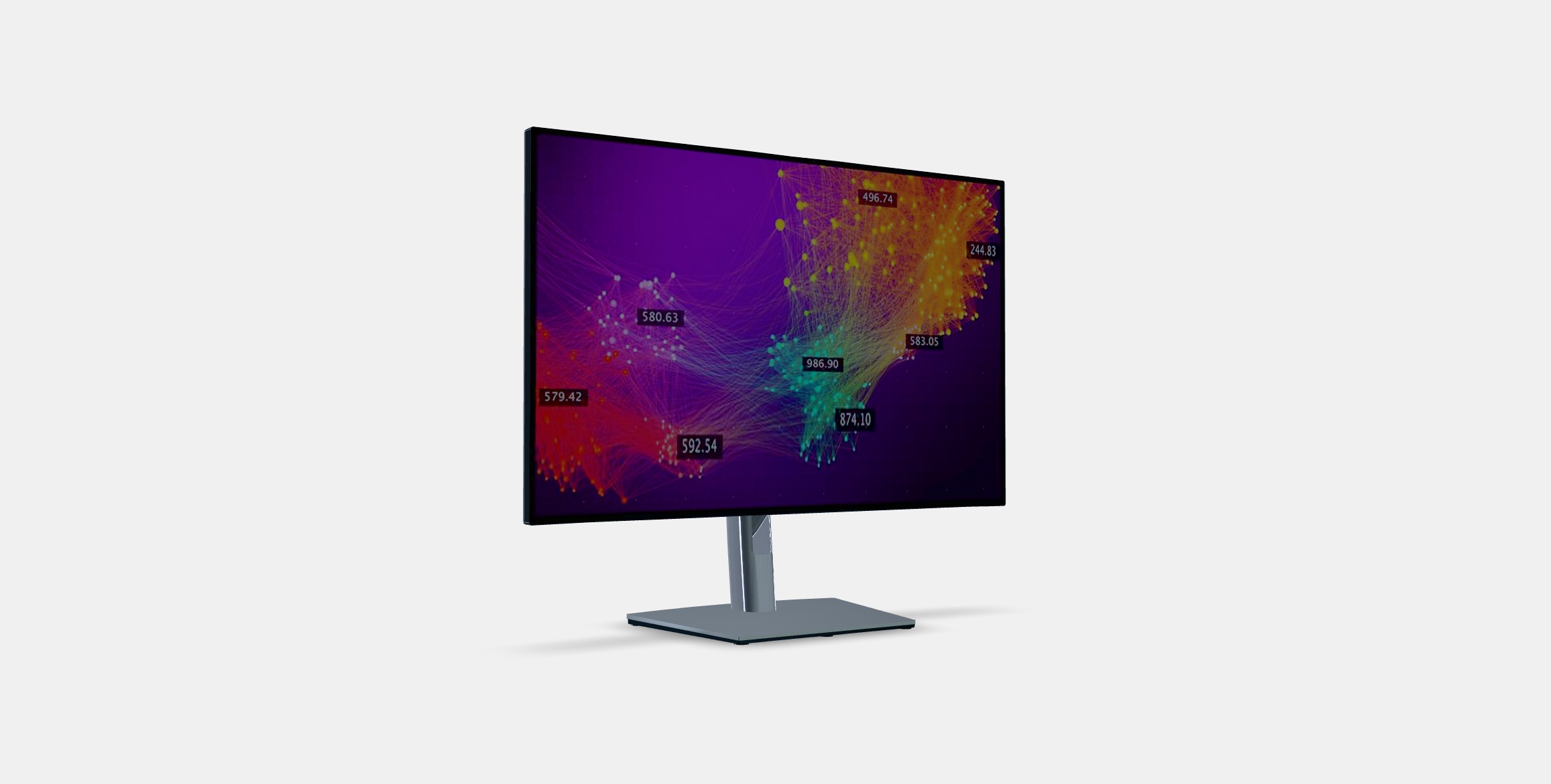 30 Dell U3023E UltraSharp Low-poly 3D model_4