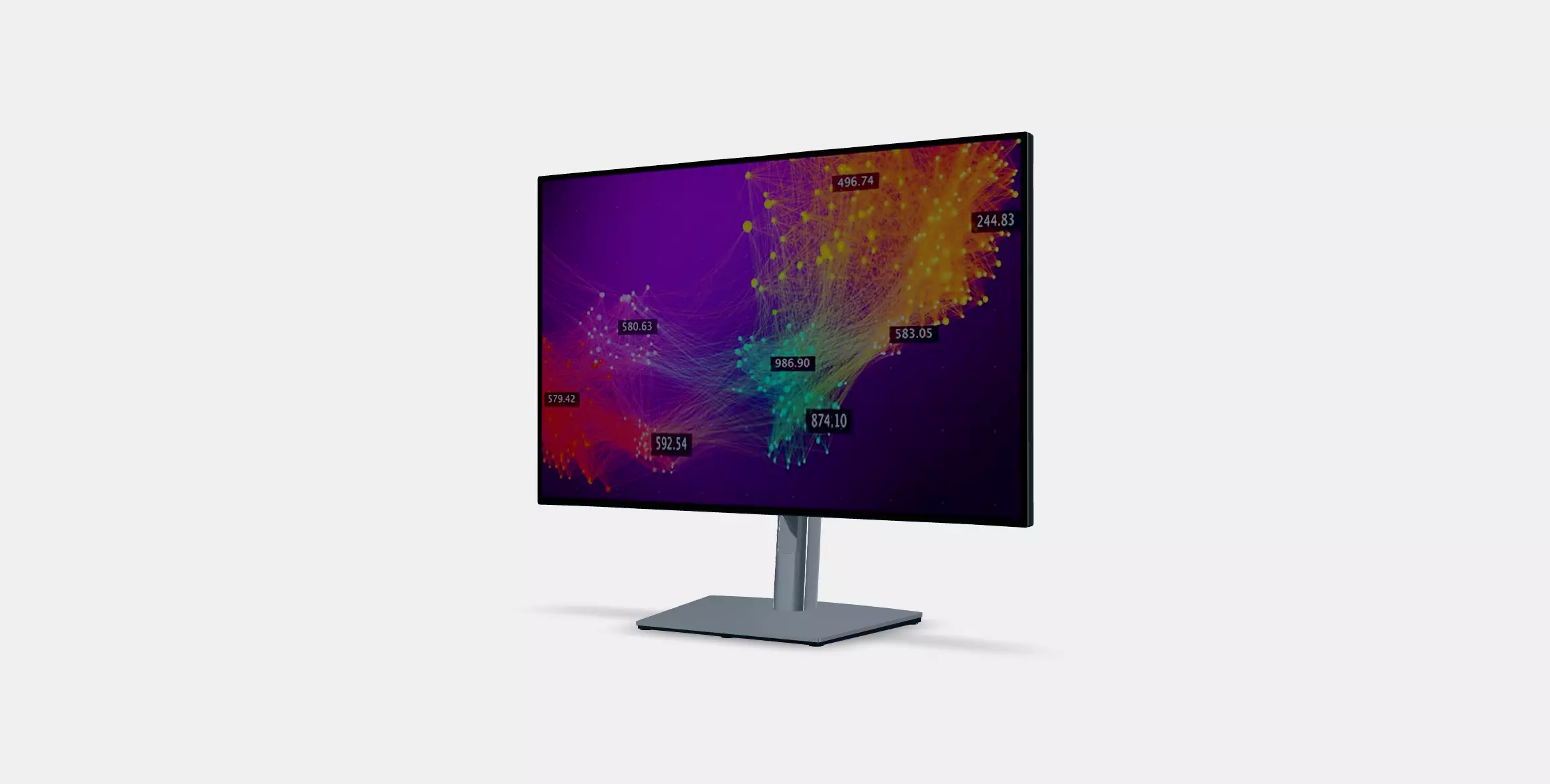 30 Dell U3023E UltraSharp Low-poly 3D model_0