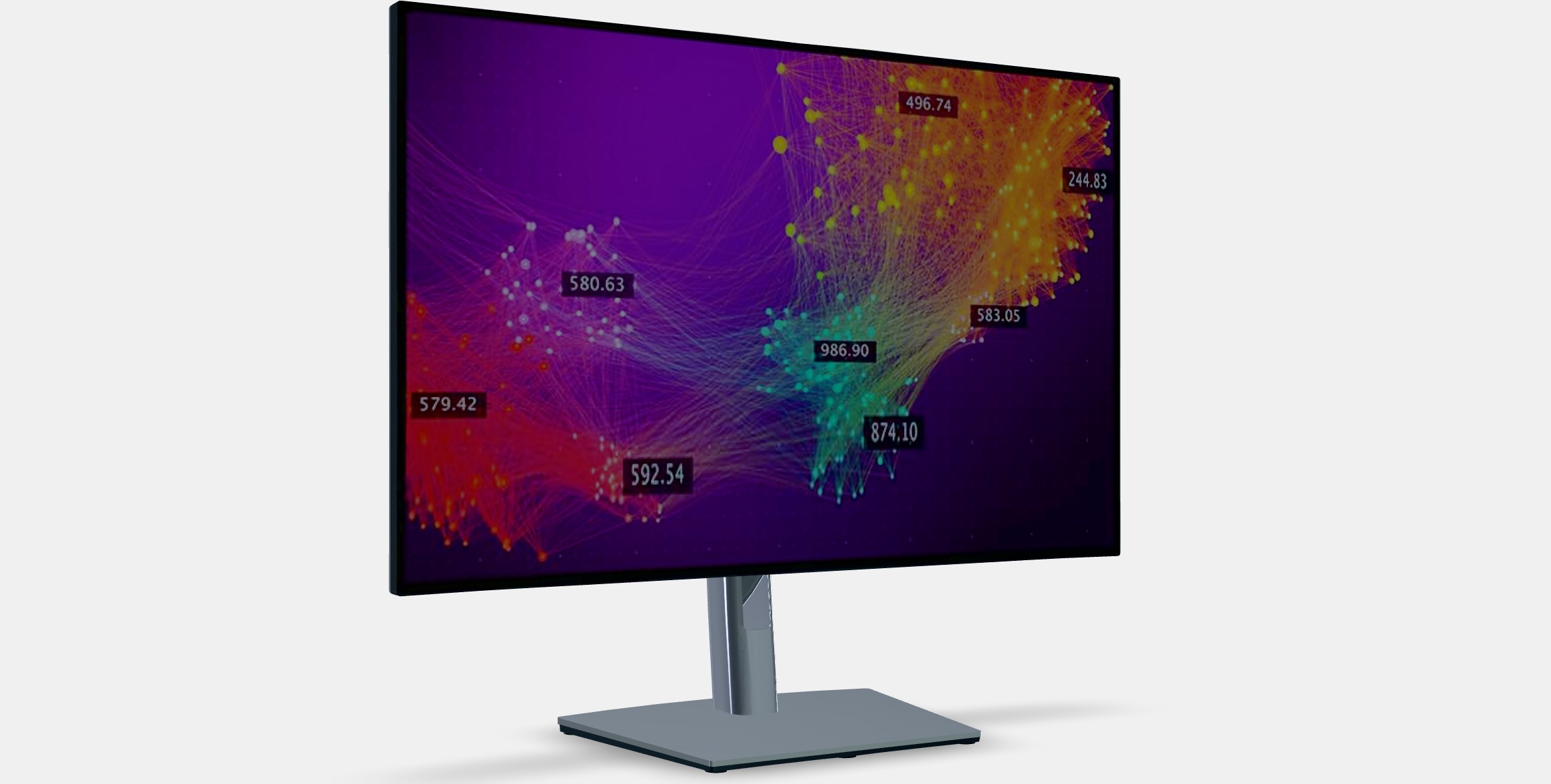 30 Dell U3023E UltraSharp Low-poly 3D model_10