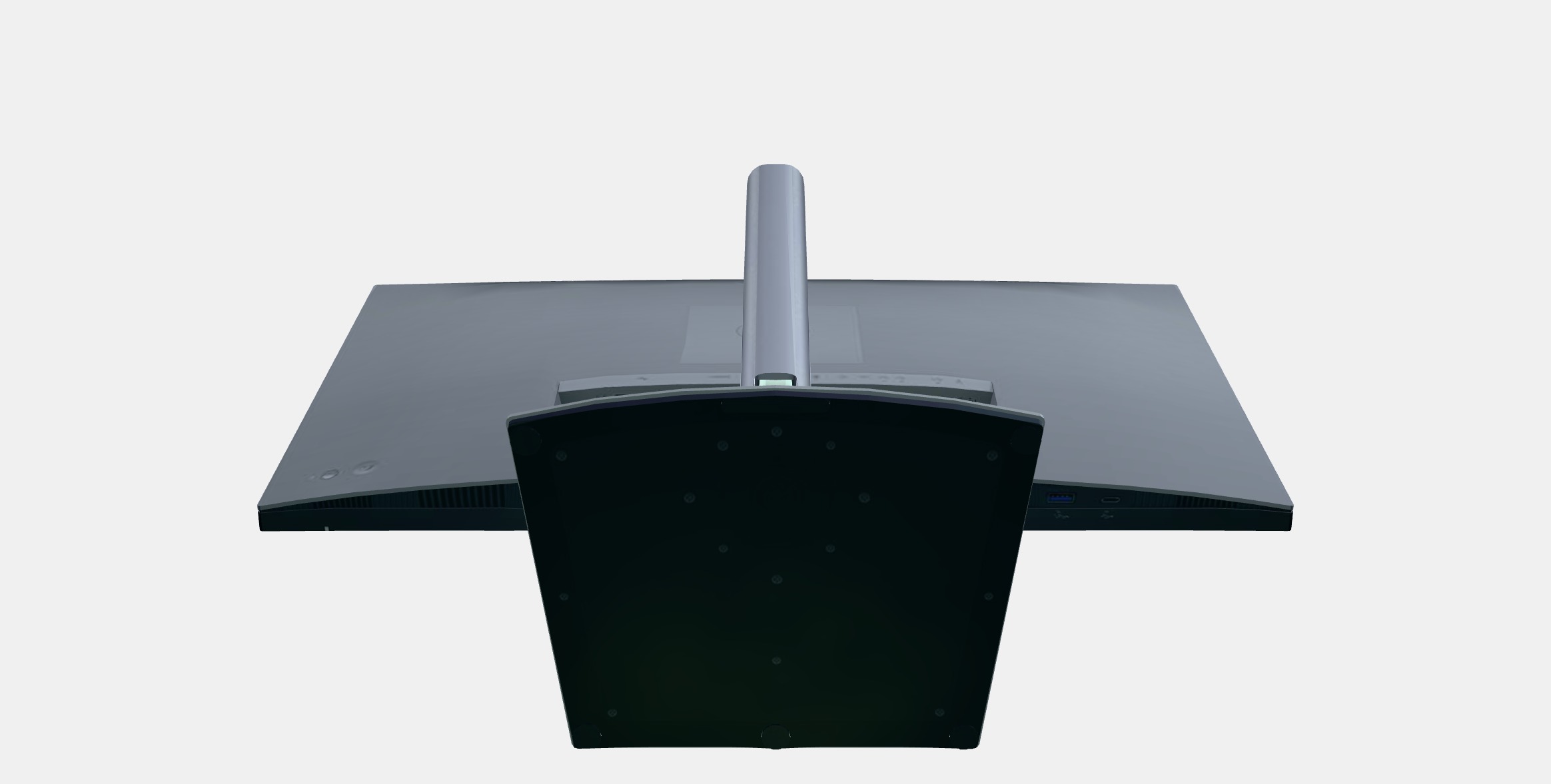 30 Dell U3023E UltraSharp Low-poly 3D model_9