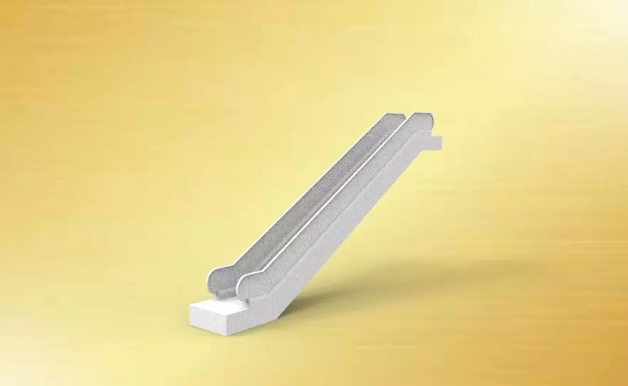 Escalator 3D print model_0