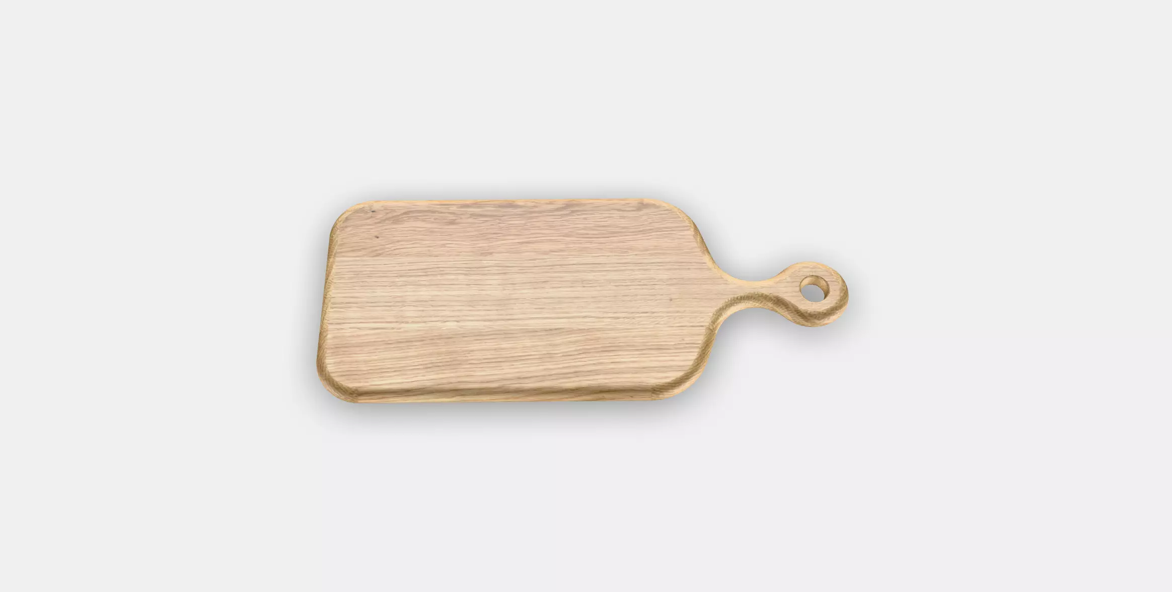 ARTISTISK Chopping board Low-poly 3D model_0
