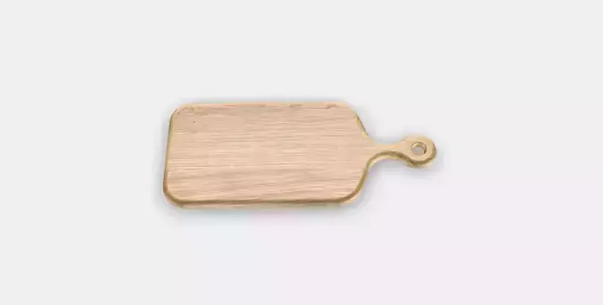 ARTISTISK Chopping board Low-poly 3D model