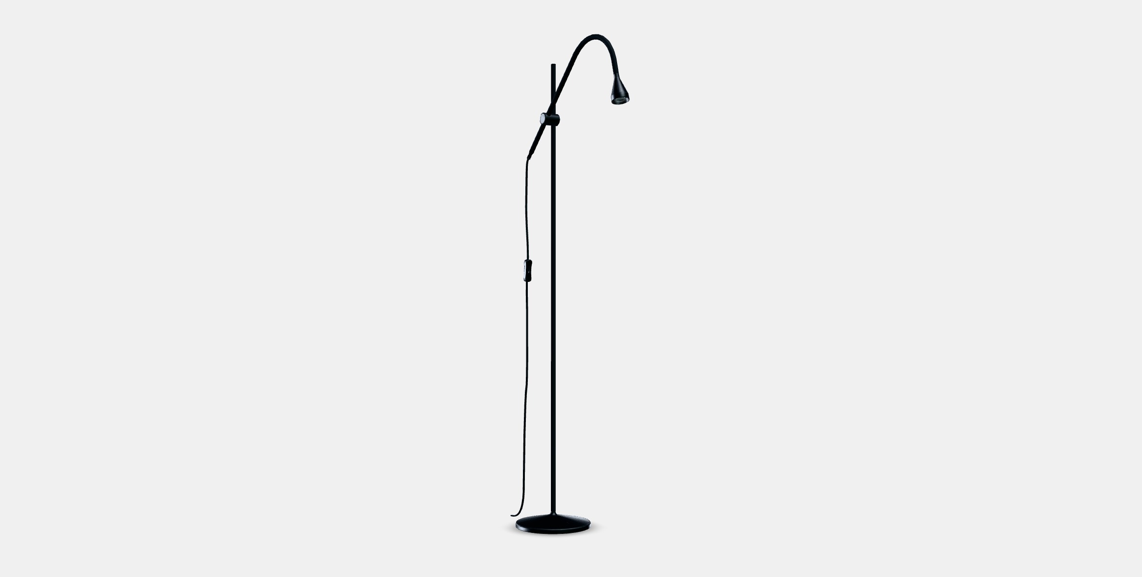 NAVLINGE LED floor-read lamp 1 Low-poly 3D model_2