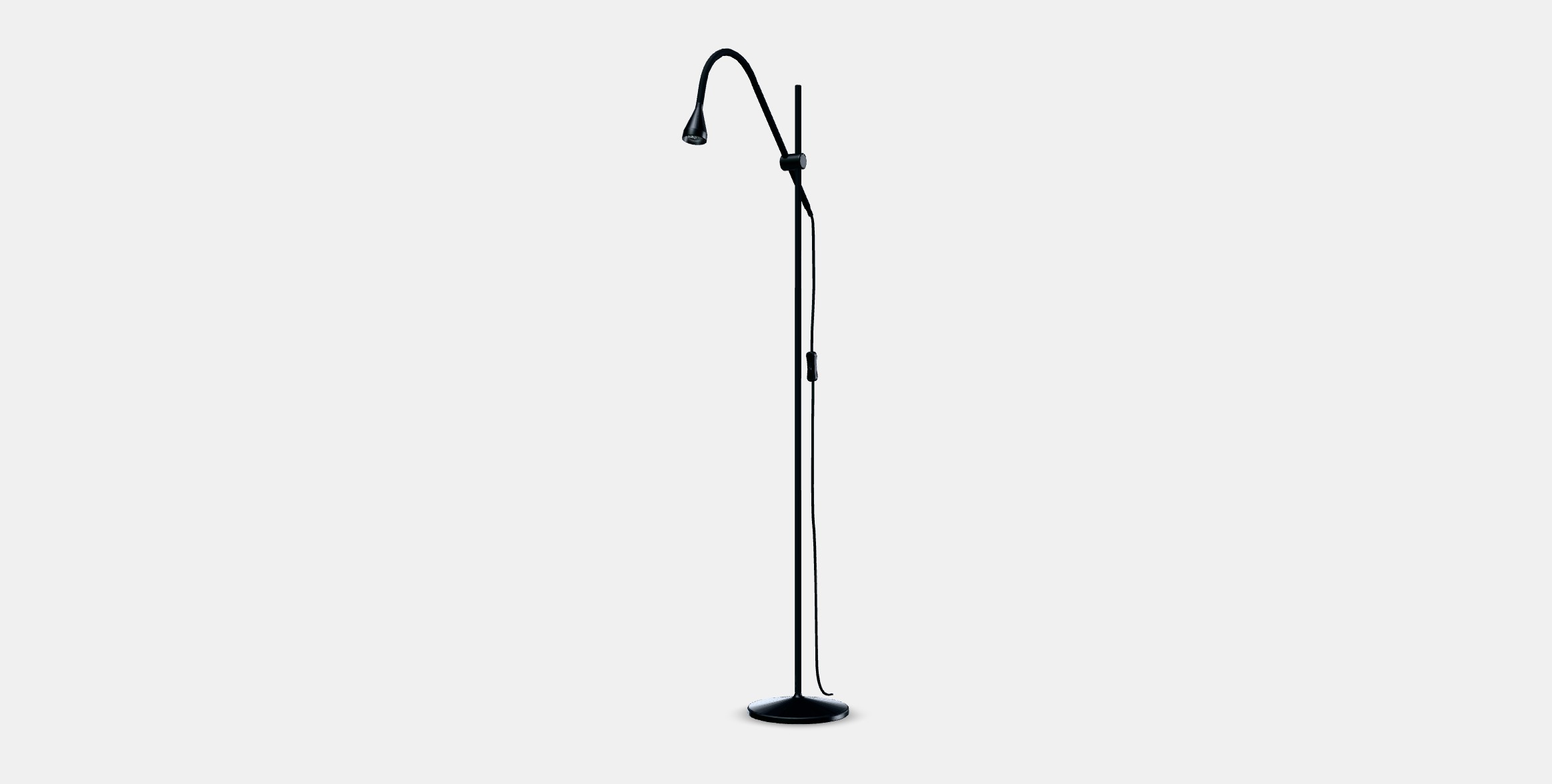 NAVLINGE LED floor-read lamp 1 Low-poly 3D model_12