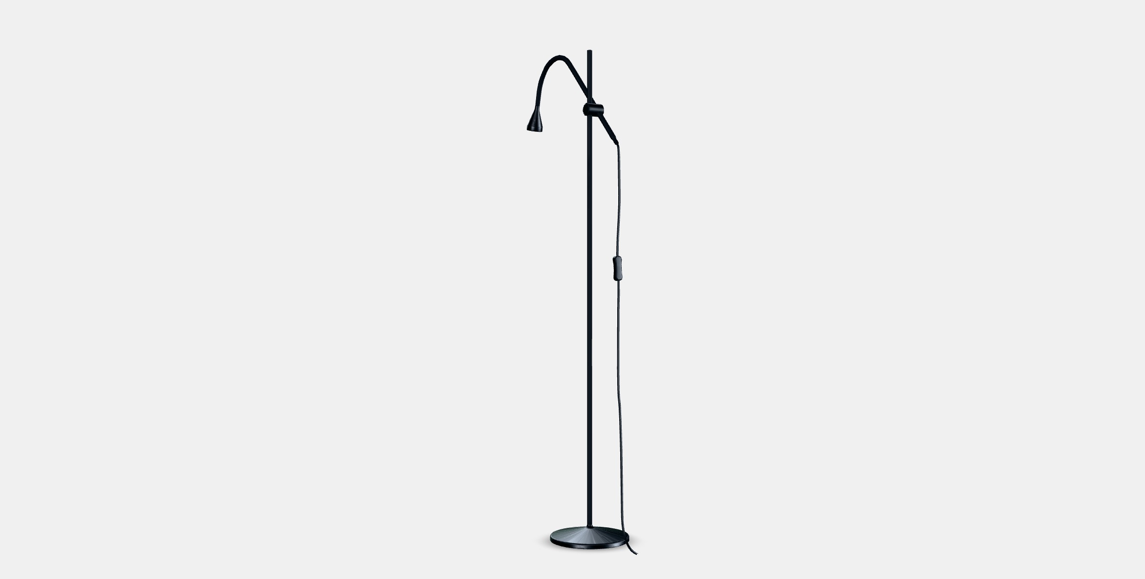 NAVLINGE LED floor-read lamp 1 Low-poly 3D model_16