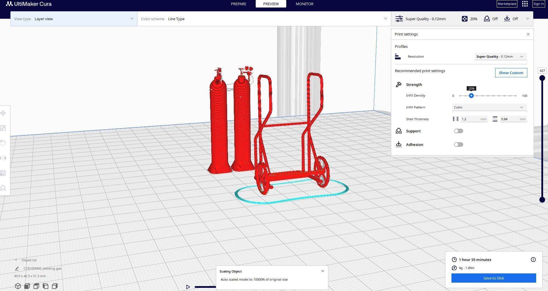 welding gas 3D print model_1
