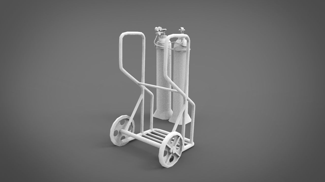 welding gas 3D print model_3