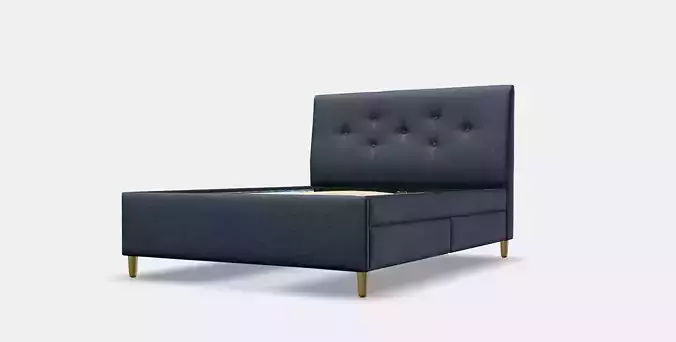 IDANAS Upholstered storage bed 1