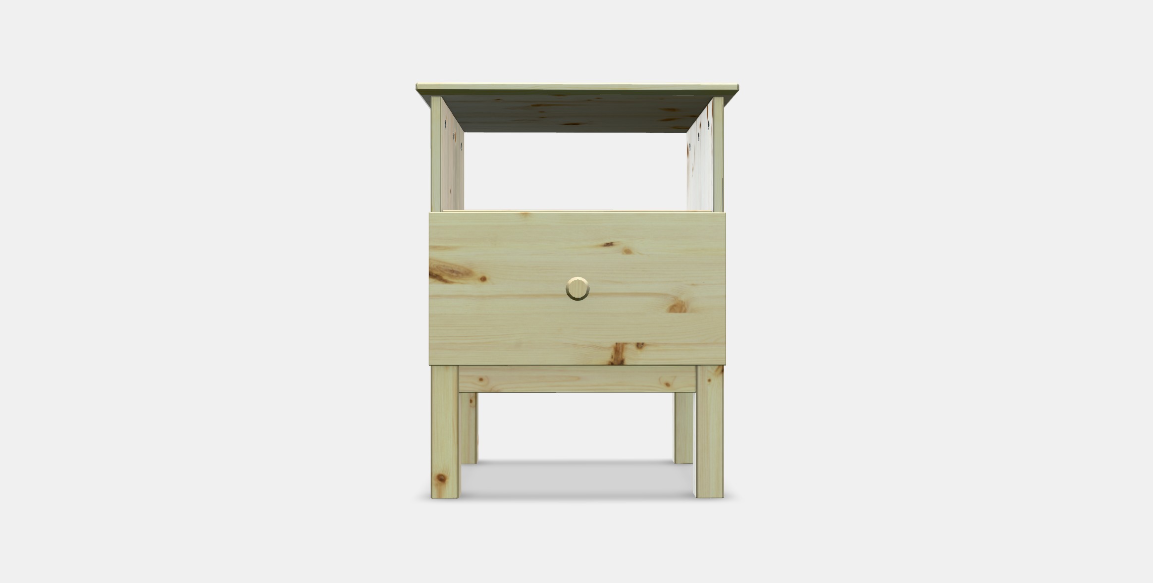 TARVA Nightstand Low-poly 3D model_7