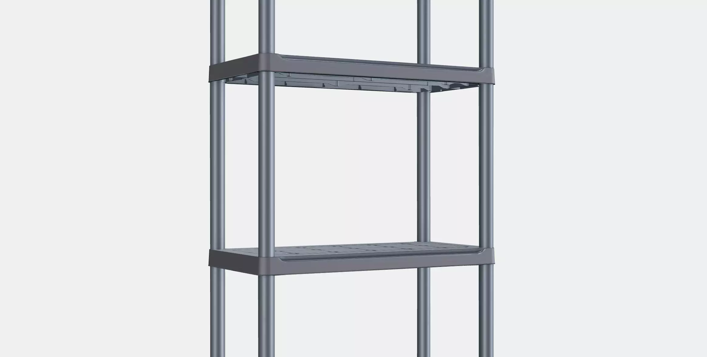RUNMARO Shelving unit Low-poly 3D model
