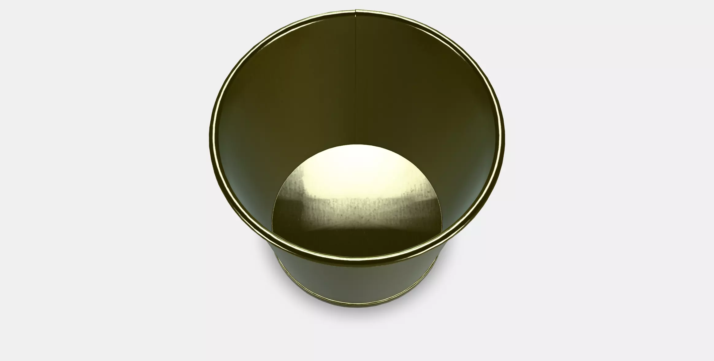 DAIDAI Plant pot 2 Low-poly 3D model_0