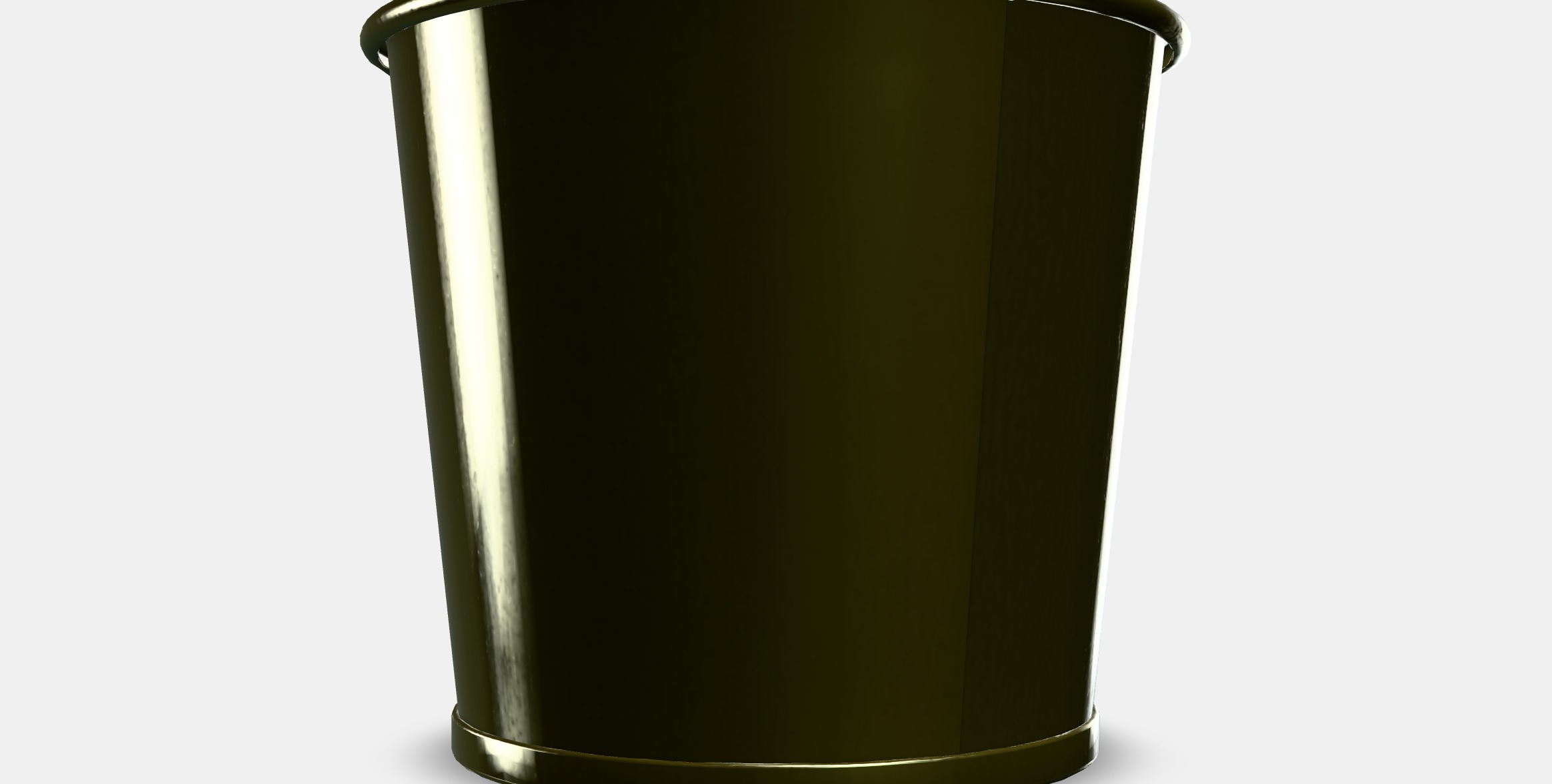 DAIDAI Plant pot 2 Low-poly 3D model_8