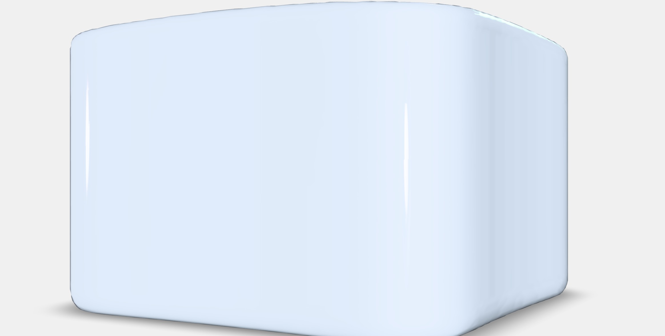 GLASIG Tealight holder Low-poly 3D model_6