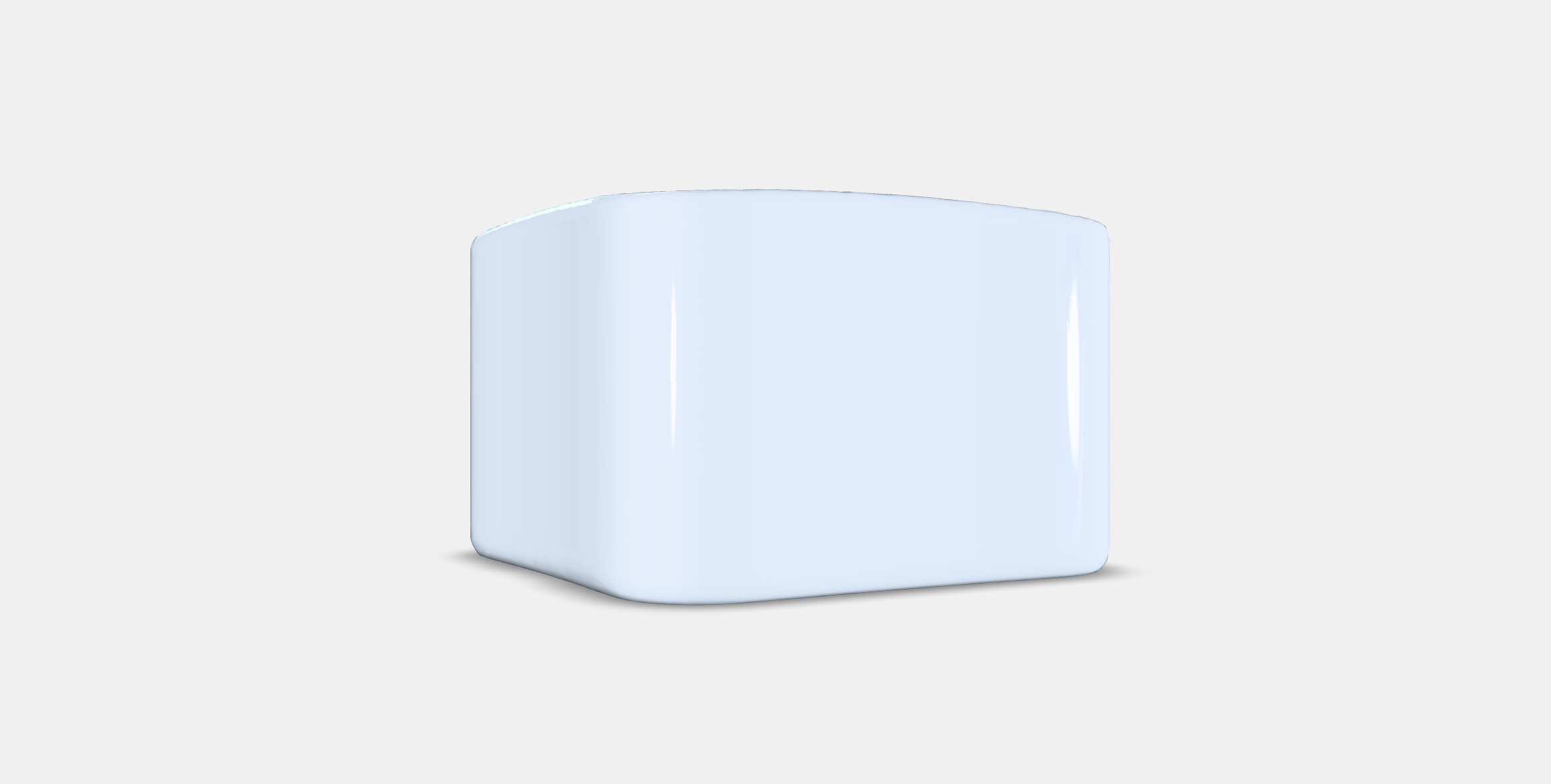 GLASIG Tealight holder Low-poly 3D model_16