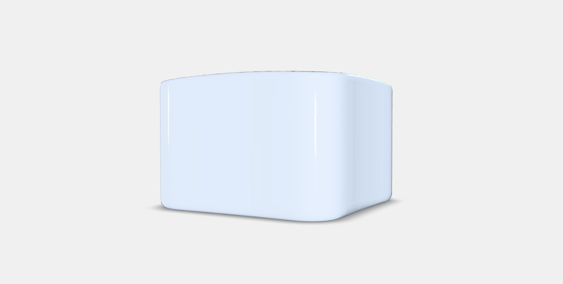 GLASIG Tealight holder Low-poly 3D model_5