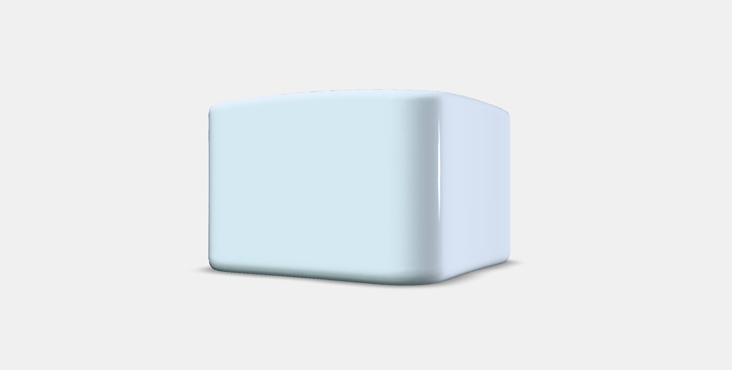 GLASIG Tealight holder Low-poly 3D model_12