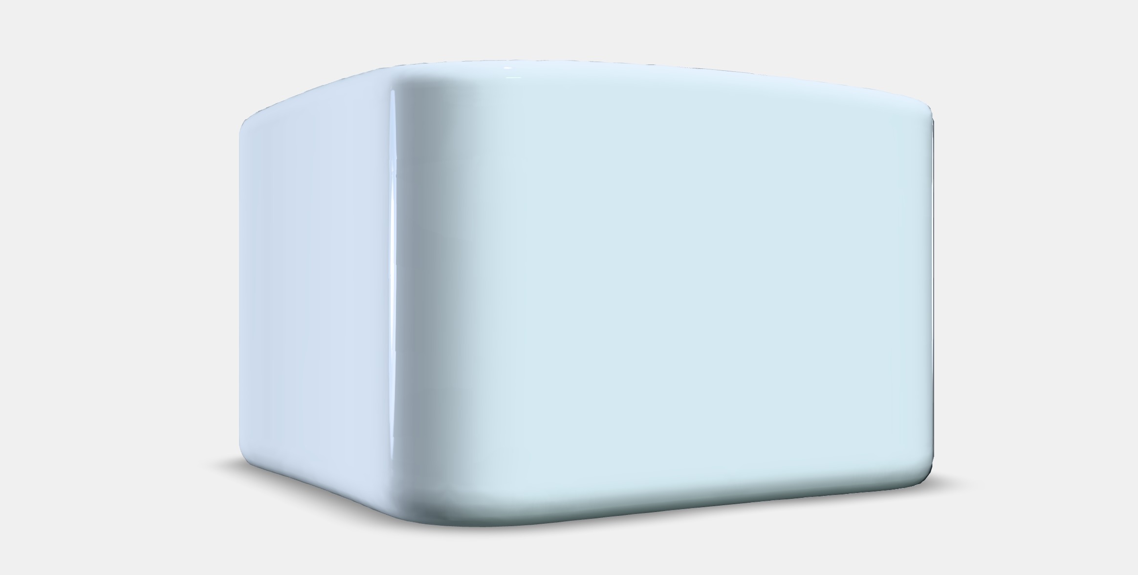GLASIG Tealight holder Low-poly 3D model_9