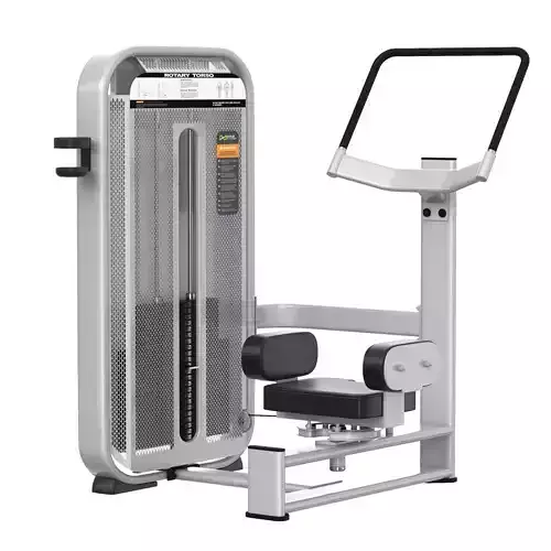 E7018 ROTATION Gray DHZ fitness equipment 3D model