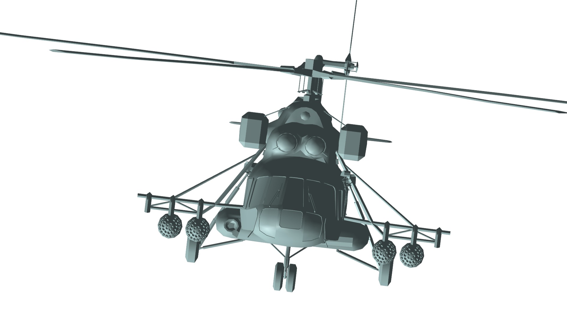 Mil Mi-17 3D model_3