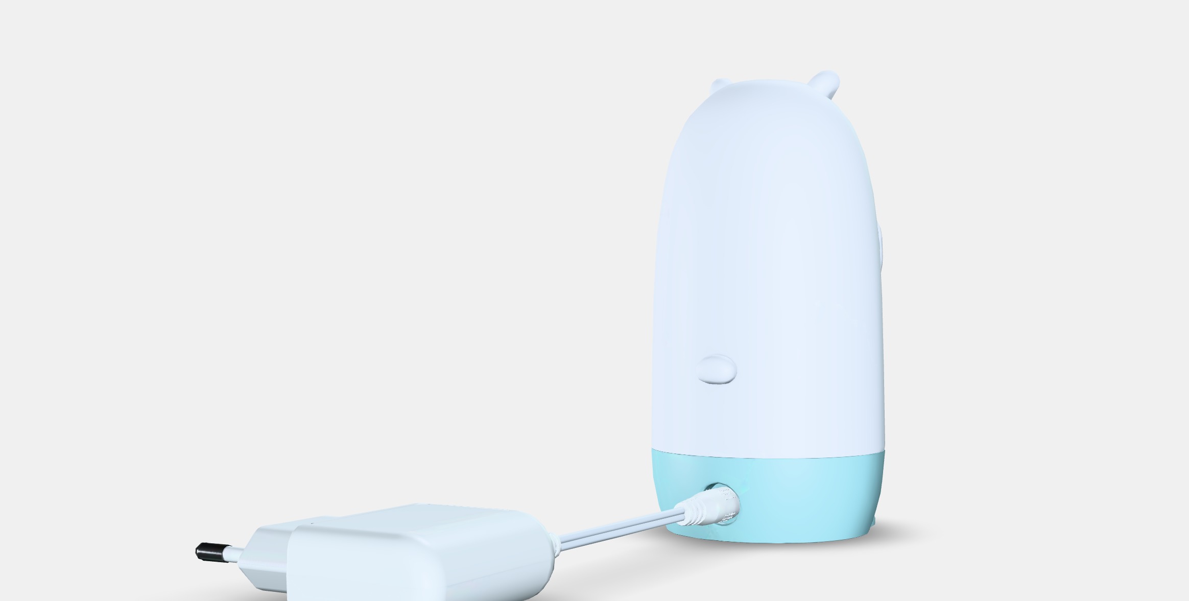 SPIKEN LED night light Low-poly 3D model_6