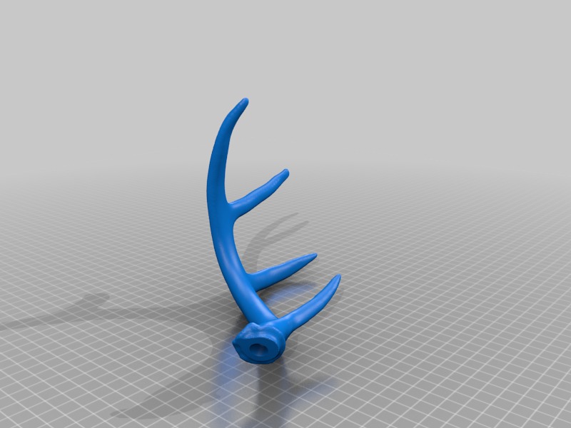 DEER SKULL 3D print model_4