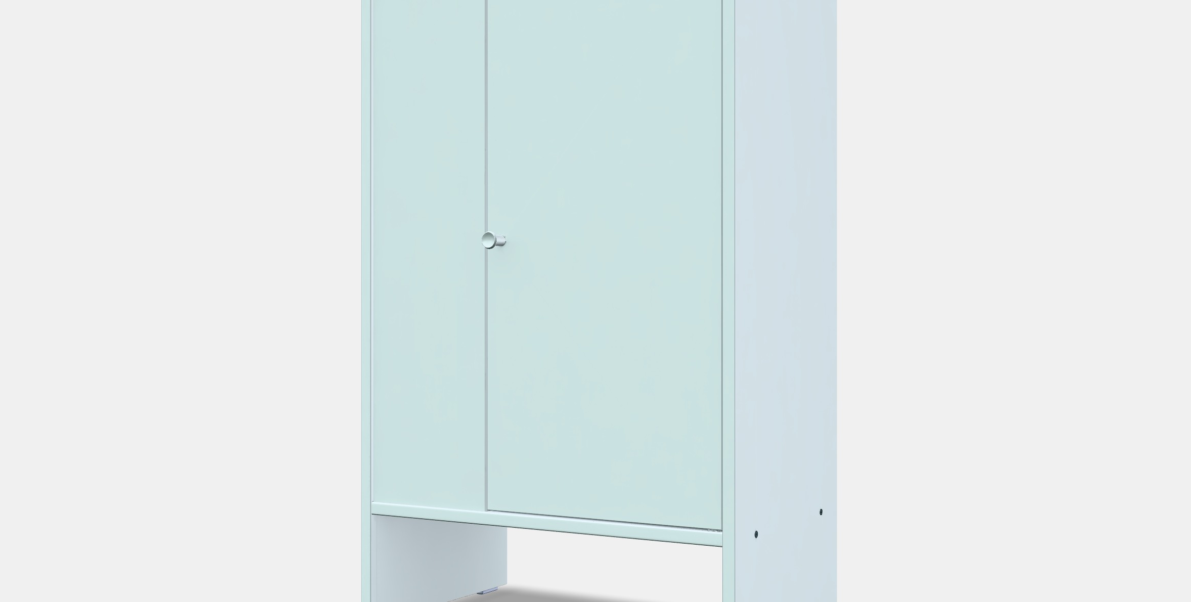 BAGGEBO Cupboard with doors Low-poly 3D model_13