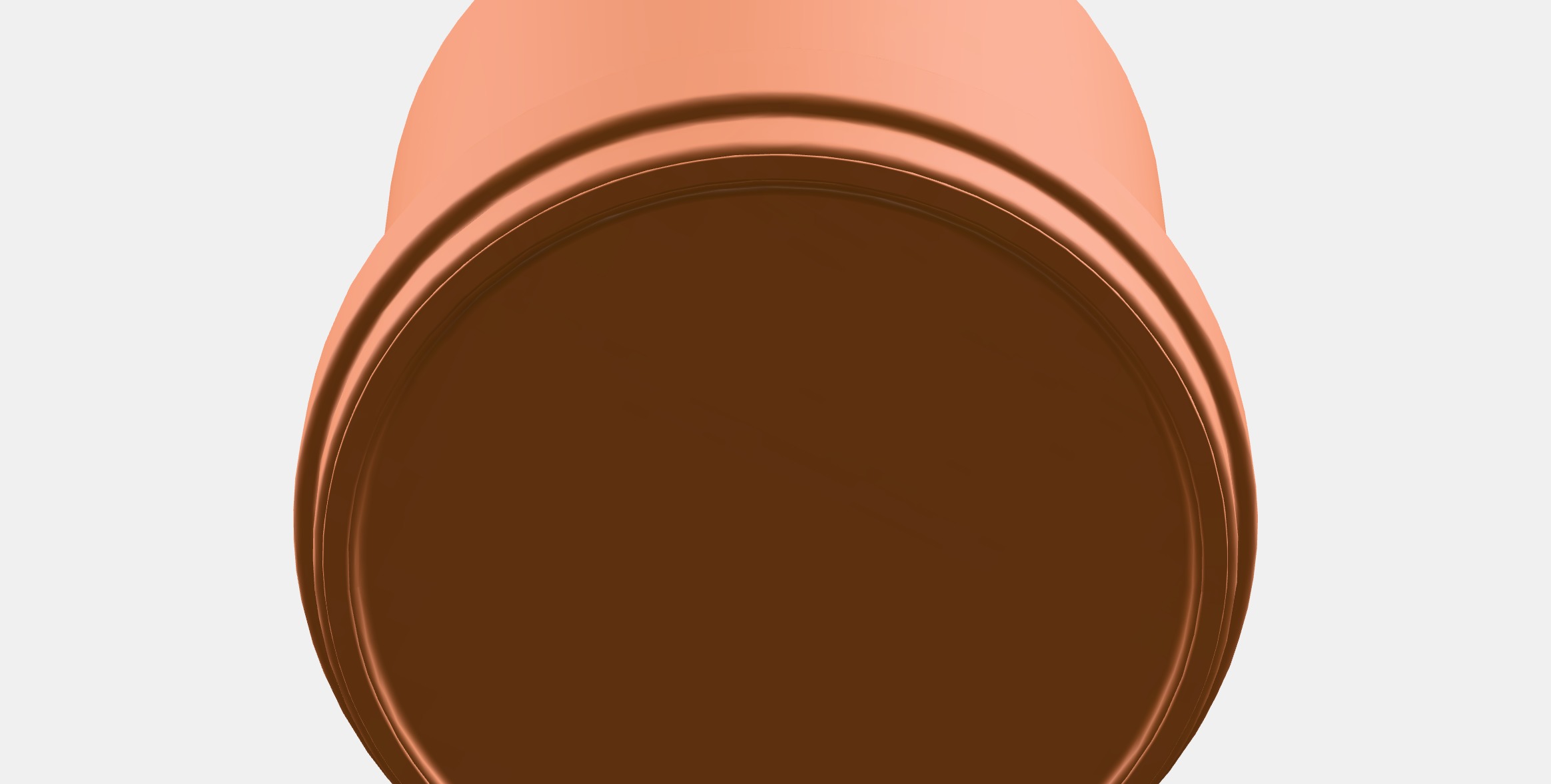 BRUNBAR Flower pot with bowl Low-poly 3D model_8