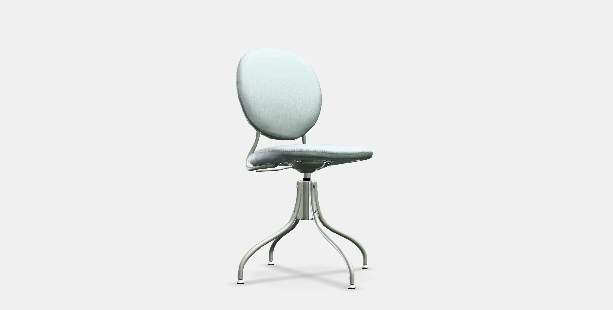 BJORKBERGET Swivel chair Low-poly 3D model_3