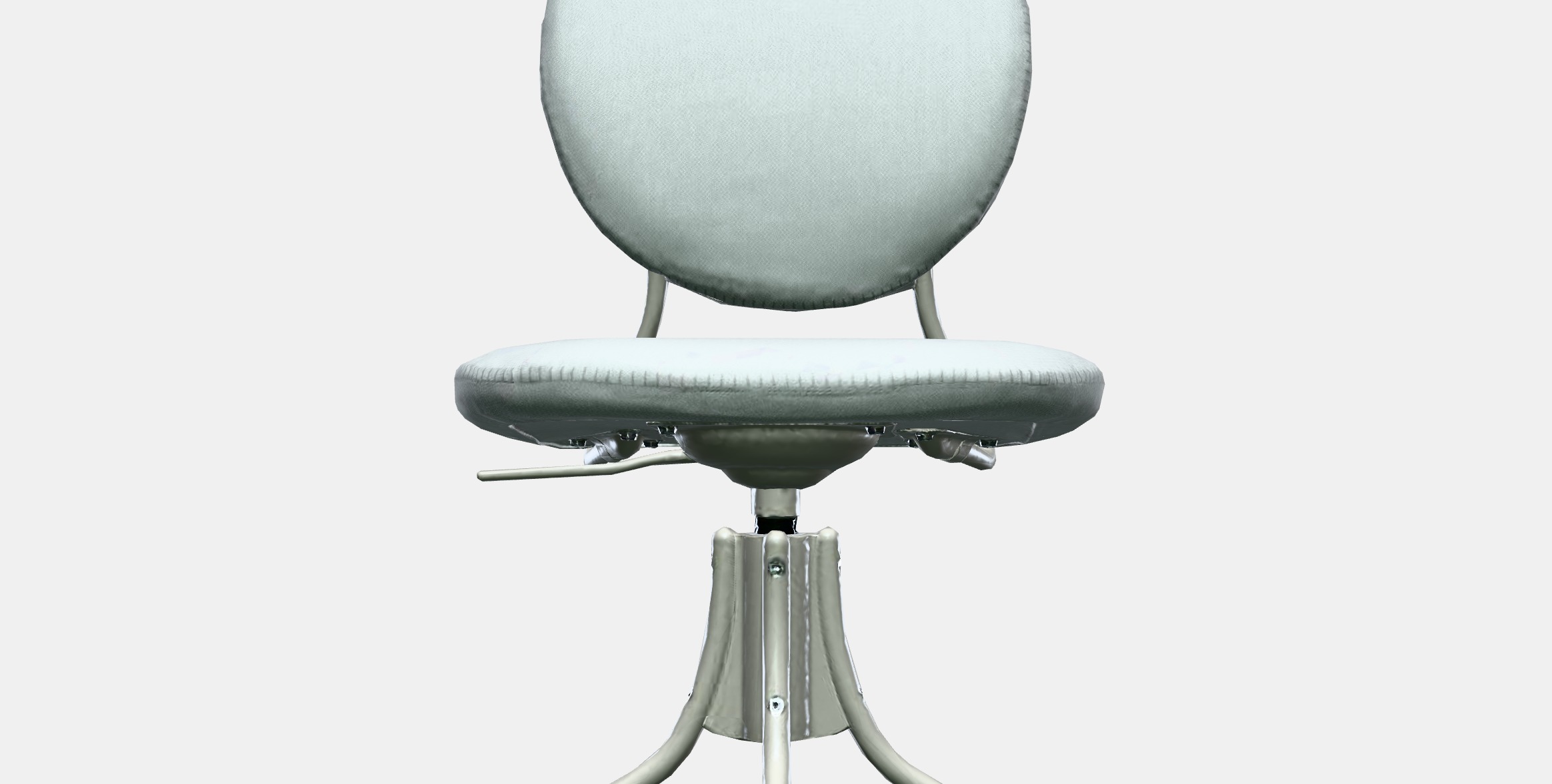 BJORKBERGET Swivel chair Low-poly 3D model_11